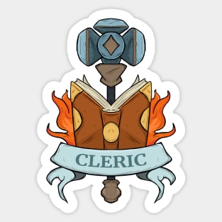 Cleric Sticker